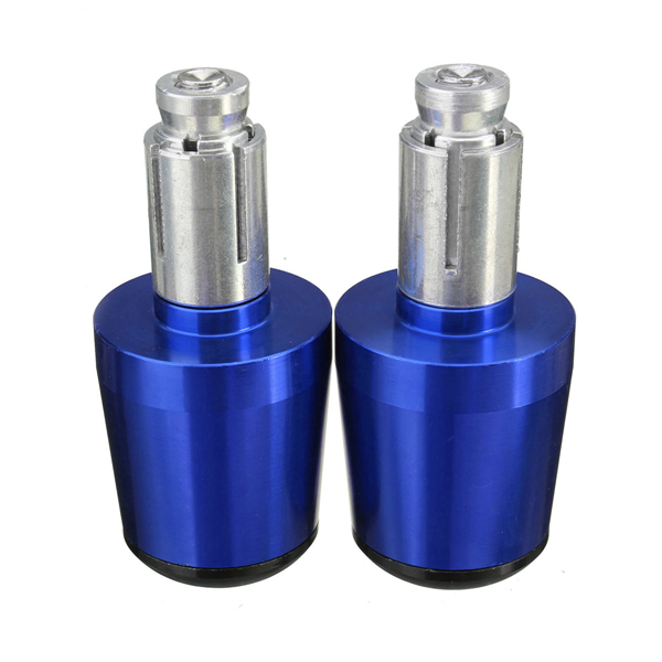 7/8 Inch Universal Motorcycle Handlebar Grip Ends Weights Anti Vibration Silder Plug