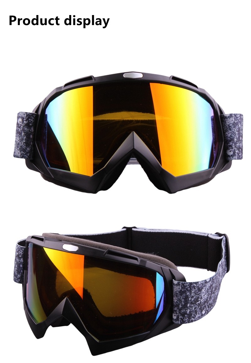 Outdoor Sports Goggles Glasses Fashion Antifog Ski Goggles