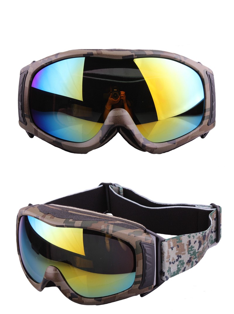 Outdoor Sports Goggles Glasses Fashion Antifog Ski Goggles