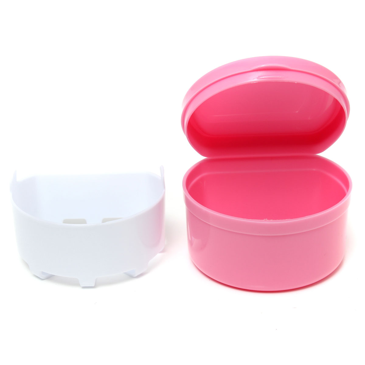 Plastic Dental Denture Mouthguards Storage Container Case Box Orthodontic