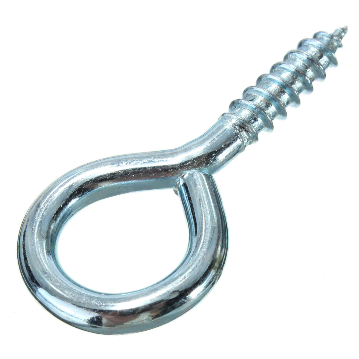 10 x Heavy Duty Steel Screw In Eye Hooks For Picture Frame Ornament