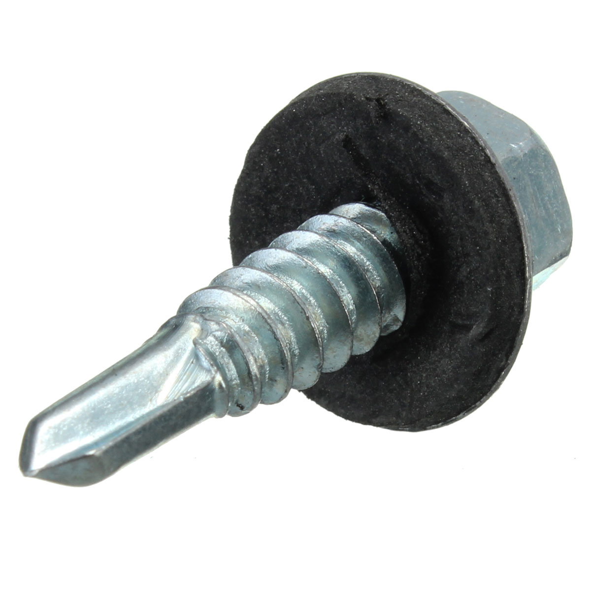 20Pcs Metal Self Tapping Screws Stitching Bolt With Rubber Washers