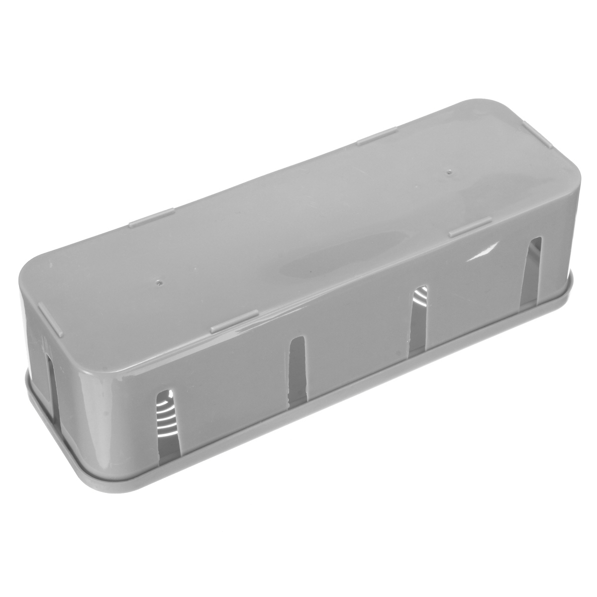 Home DIY Solutions Plug Socket Anti-dust Storage Box Cable Wire Cord Organizer Grey New | Lazada ...
