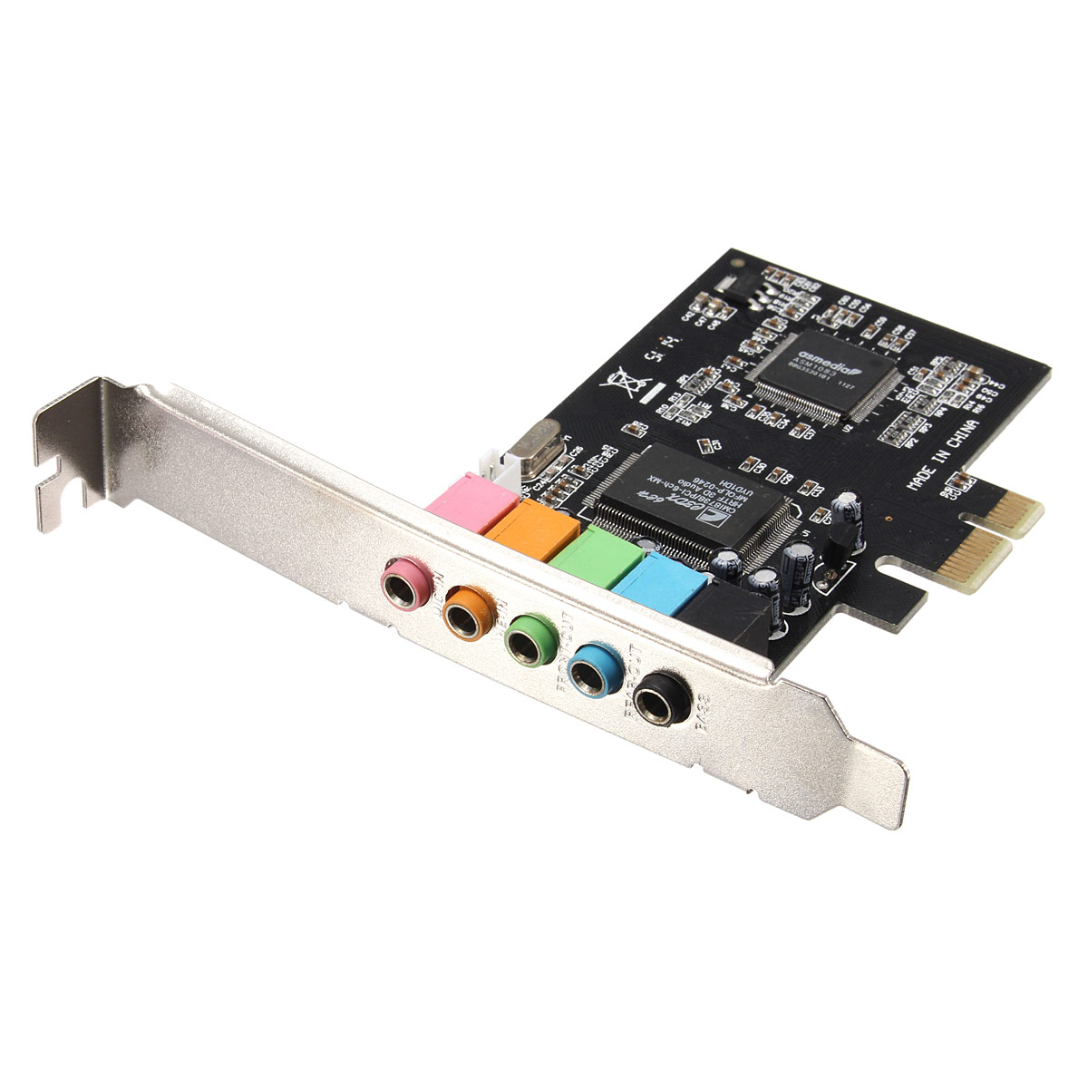 CMI8738 PCIExpress 6Channels Digital Audio Sound Card SFF For Win 7/XP 24bit Lazada Malaysia