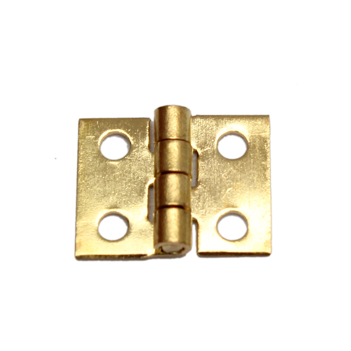 10x Petite Vintage Métal charnières de meuble boîte à bijoux maison de poupée Charnières de porte 30*25mm