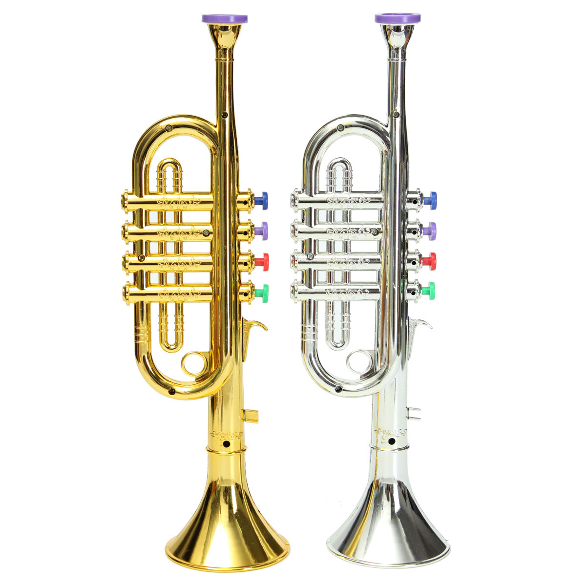 Trompette Jouet Pour Enfants - En ABS, Imite Le Son Réel - Instrument Musical éducatif Pour Petits Musiciens