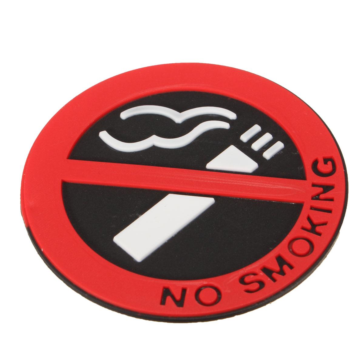 5pcs Rubber NO SMOKING Sign Warning Logo Car Taxi Door Decal Badge Wall ...