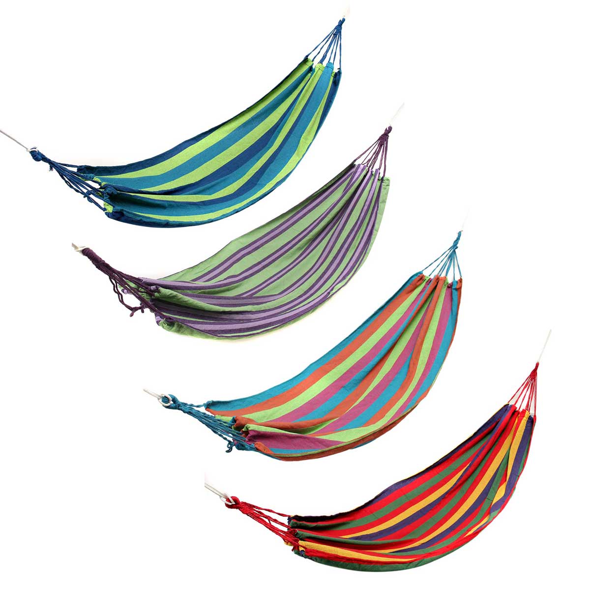 int/érieur en Nylon Simple Rouge Durable Hamac Rouge int/érieur Balan/çoire Confortable Lit de randonn/ée pour la randonn/ée en Plein air Hamac de Jardin Super Charge