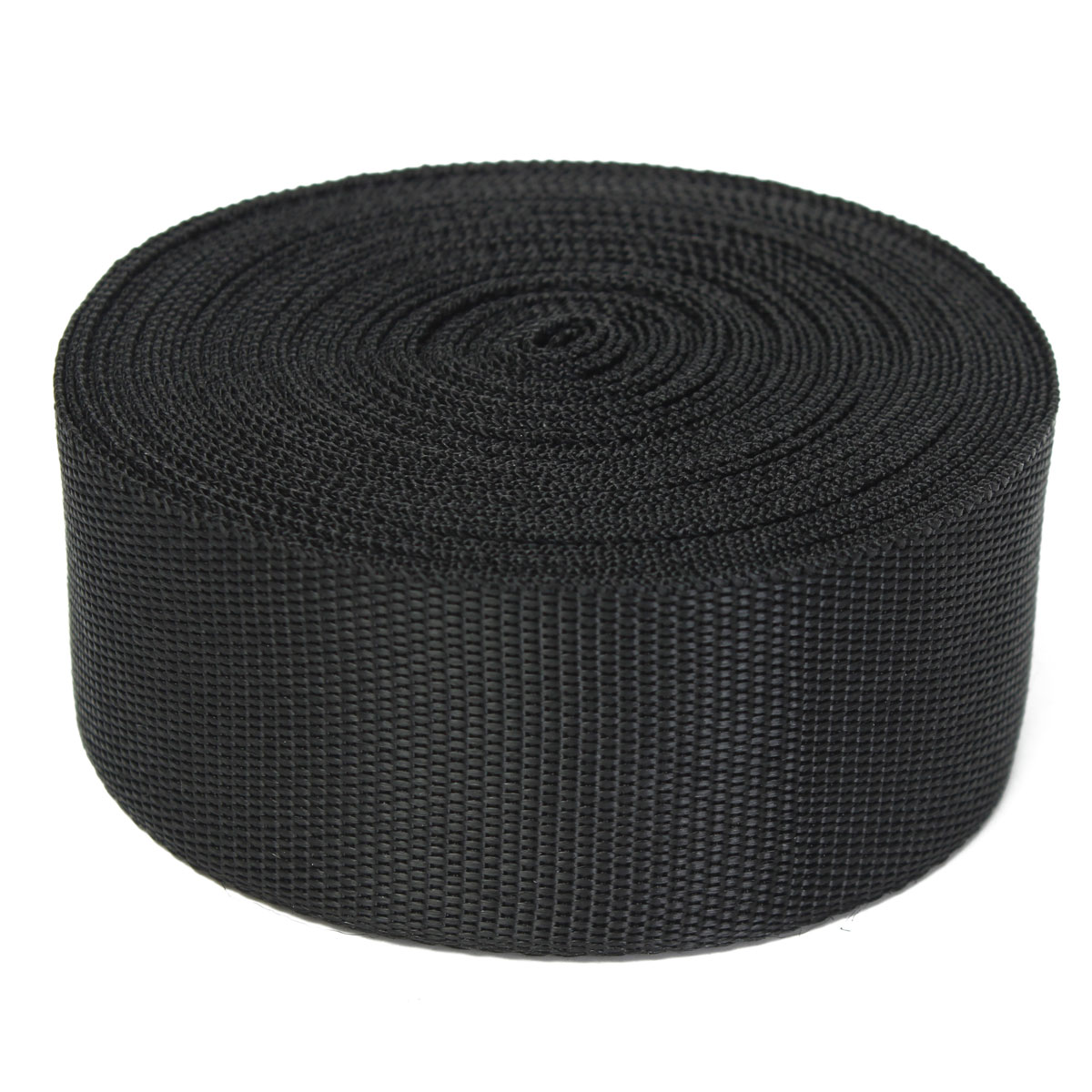 5cmx10m Black Nylon Fabric Webbing Tape For Making Strapping Belting