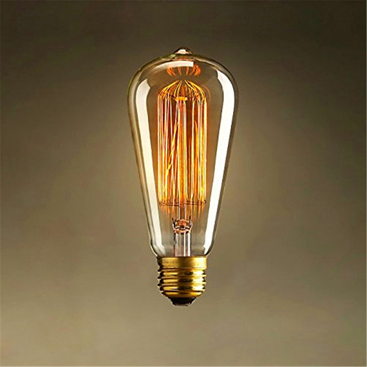 E27 60W Ampoule Edison Incandescent Bulb 220V ST64 Retro Cdiscount Maison