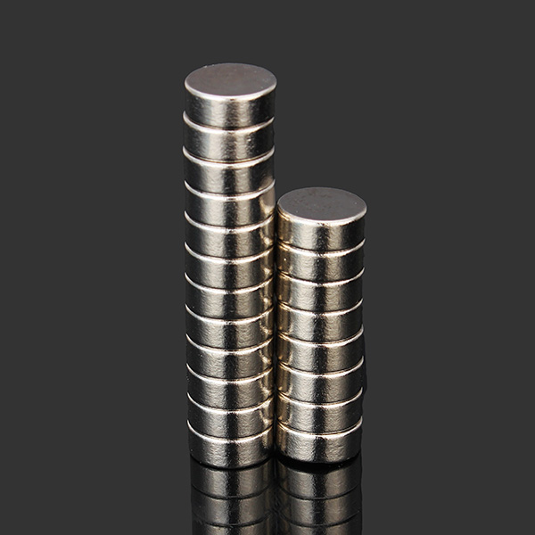 AVANC 20pcs NdFeB N52 Aimant Rond Forte Néodyme Terre Rare D10x4mm ...