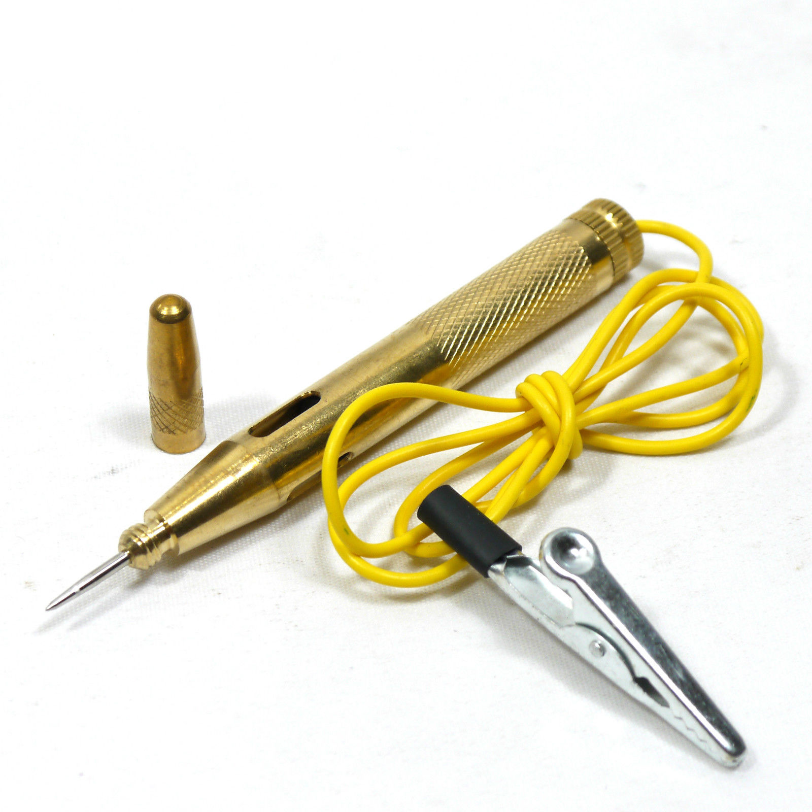 Stylo Testeur De Circuit Auto - Teste Les Fusibles Et Circuits 6V/12V/24V Avec Câble Et Sonde