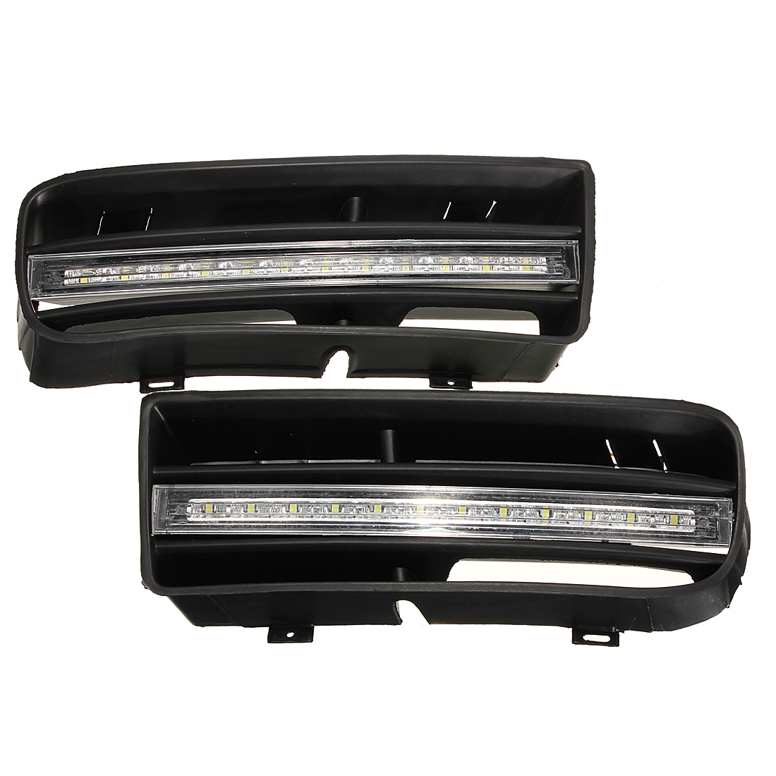 2 Ampoules LED Feux De Jour 9 SMD Blanc - Pour Roulage Diurne Ou Antibrouillard, Marque ANGRONG
