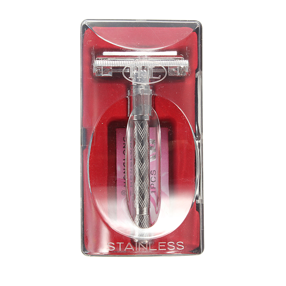 NEUFU Aluminum Rasoir De Sureté Mécanique Double Coupe Lames Razor ...