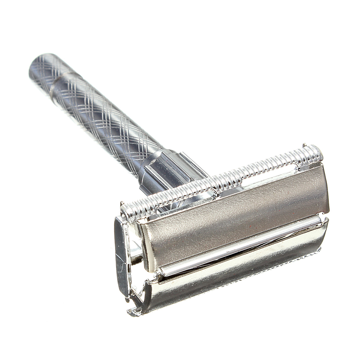 NEUFU Aluminum Rasoir De Sureté Mécanique Double Coupe Lames Razor ...