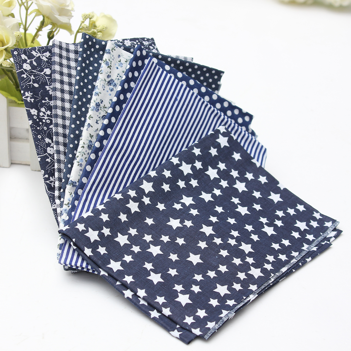 KINGSO 7PCS Cotton Fabric KINGSO 7PCS Cotton Fabric