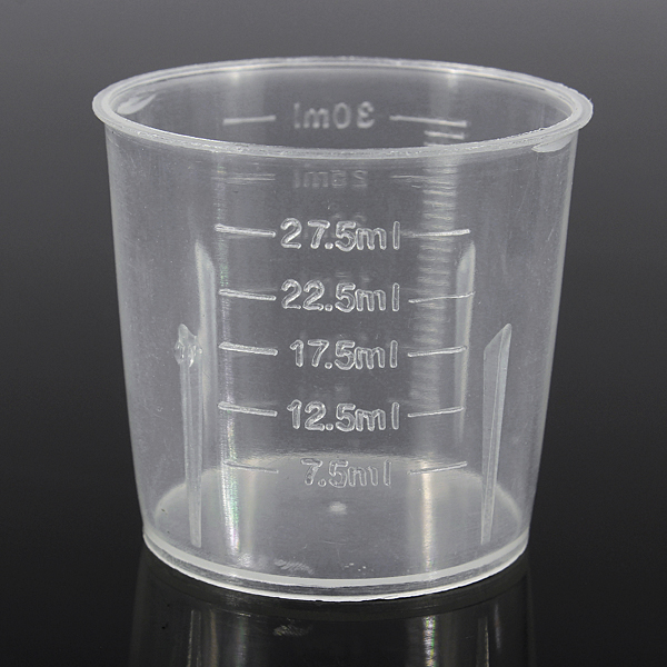 80 Gobelets Doseurs 30ml + 80 Touillettes Bois - Pour Résine Époxy, Cuisine, Laboratoire | Précision Et Durabilité