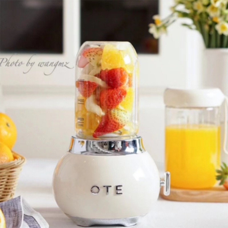 [EU Direct] OTE Portable Smoothie Blender Single Bullet Blender Easy To Clean BPA Free Blender for Shakes and Smoothies