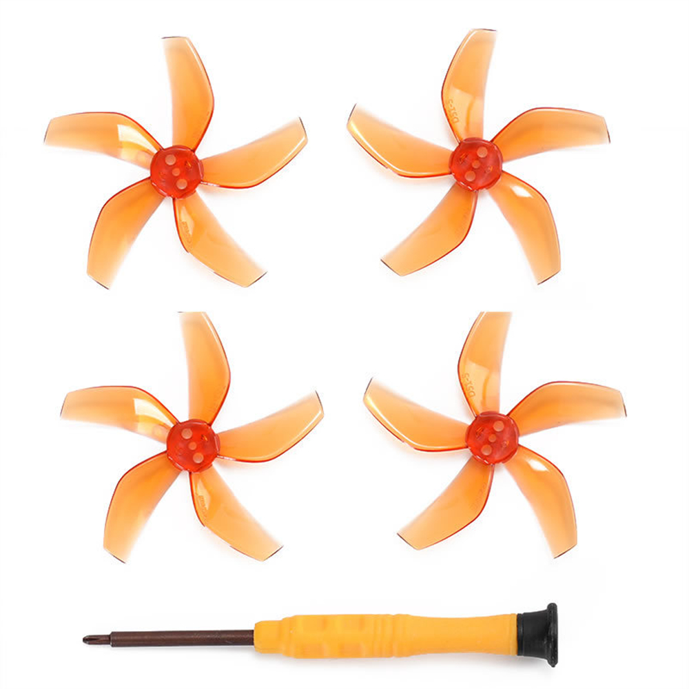 RCSTQ Lightweight Colorful 5-Blade Propeller Props Accessories for DJI NEO RC Drone Quadcopter