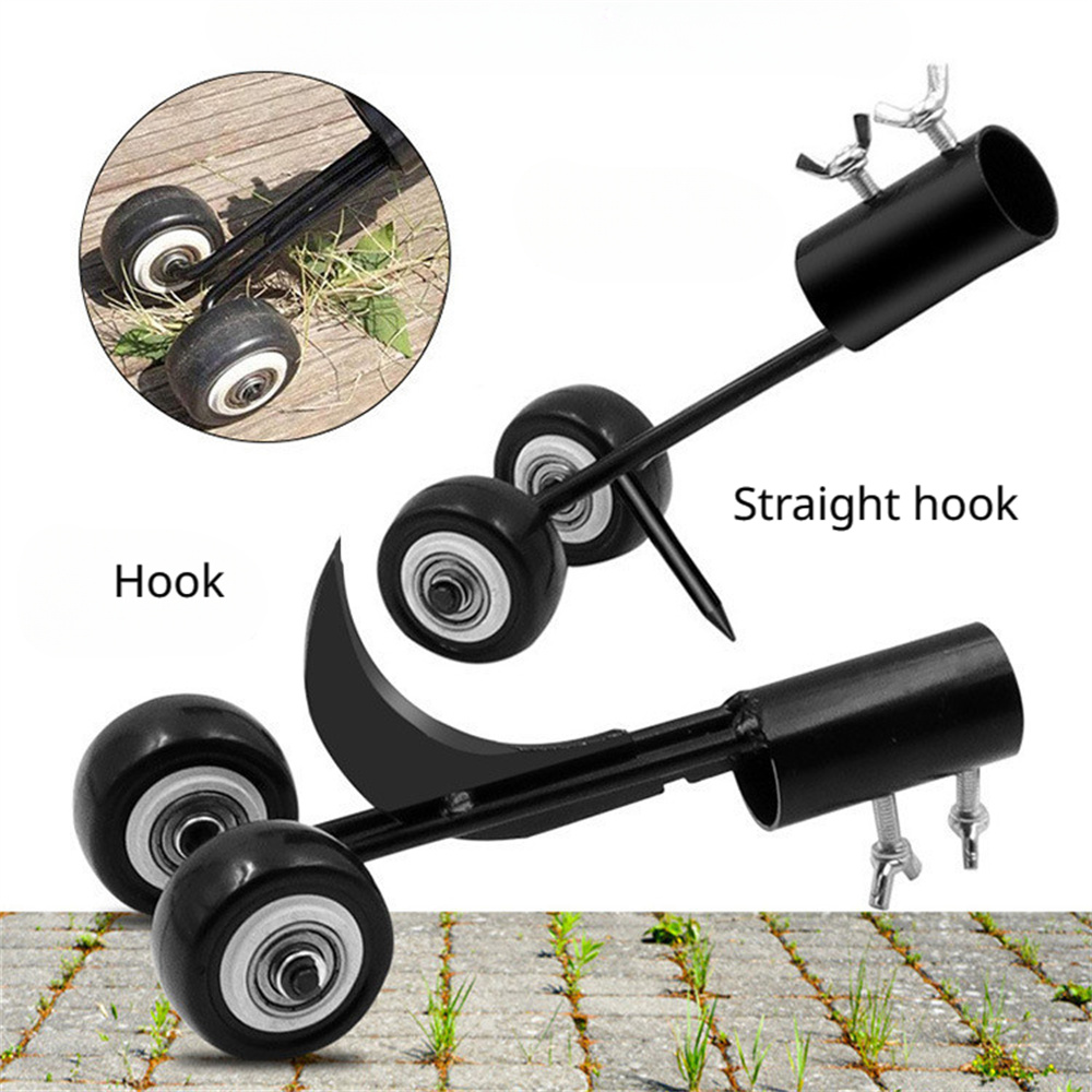 Portable Gap Weeder Grass Trimmer Adjustable Length Weed Weeding Lawn Weed Remover No Need To Bend Down Gardening Mowing Tool