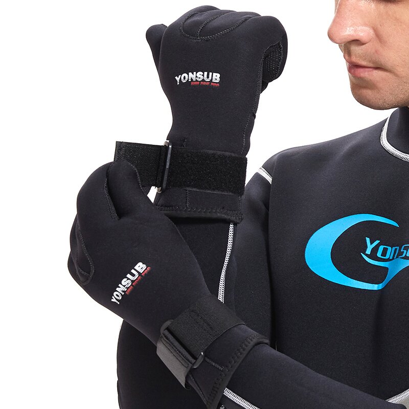 5mm Neoprene Scuba Fishing Diving Gloves Use for Underwater Hunting Spearfishing Swimming Anti-Slip Snorkel Gloves