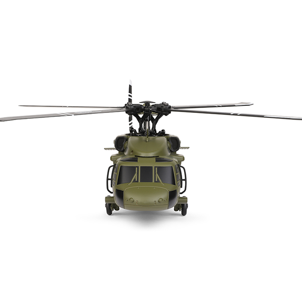 Pre-Order Xk K170 UH-60L 2.4G 4CH 6-Axis Gyro Brushless Motor Military Green RC Helicopter RTF 