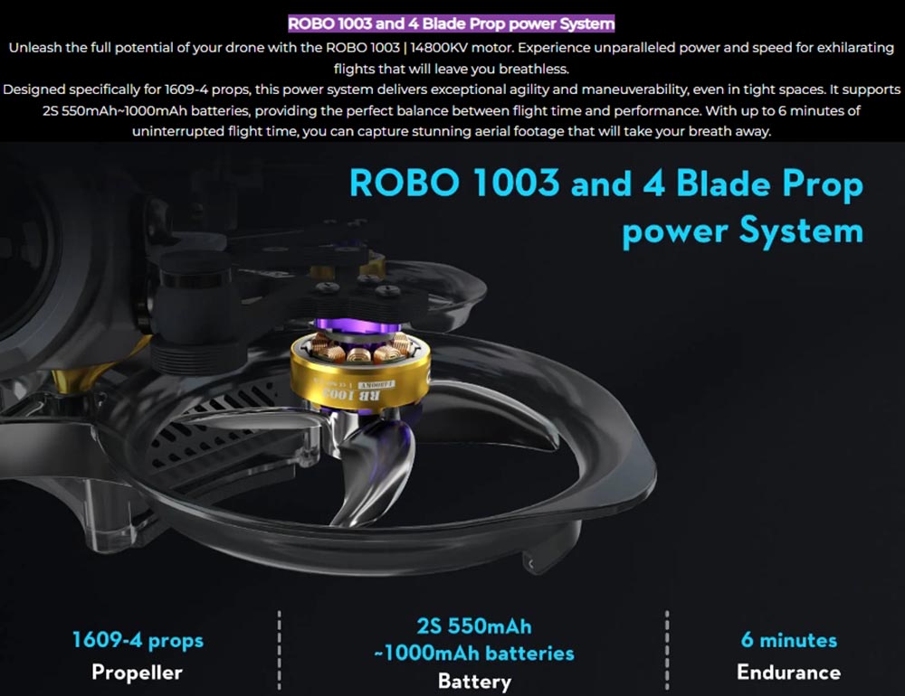 Flywoo FlyLens 75 HD Drone Kit 2S 1.6 Inch Whoop FPV RC Racing Drone NO VTX NO Camera Support DJI O3 Walksnail HDZero