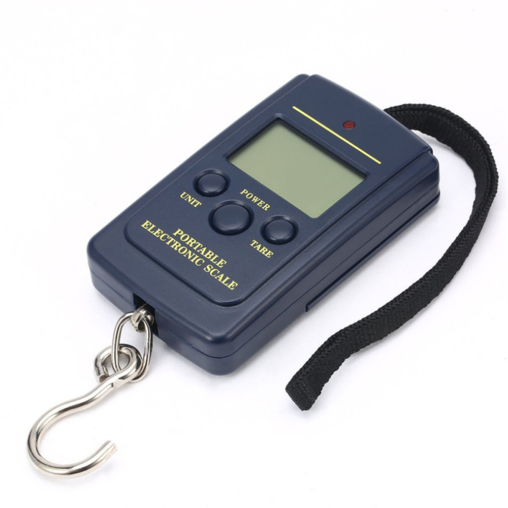 High Accuracy Portable Digital Scale 40kg Capacity 10g Precision Multifunctional Backlit Display Ideal for Travel Fishing Outdoor