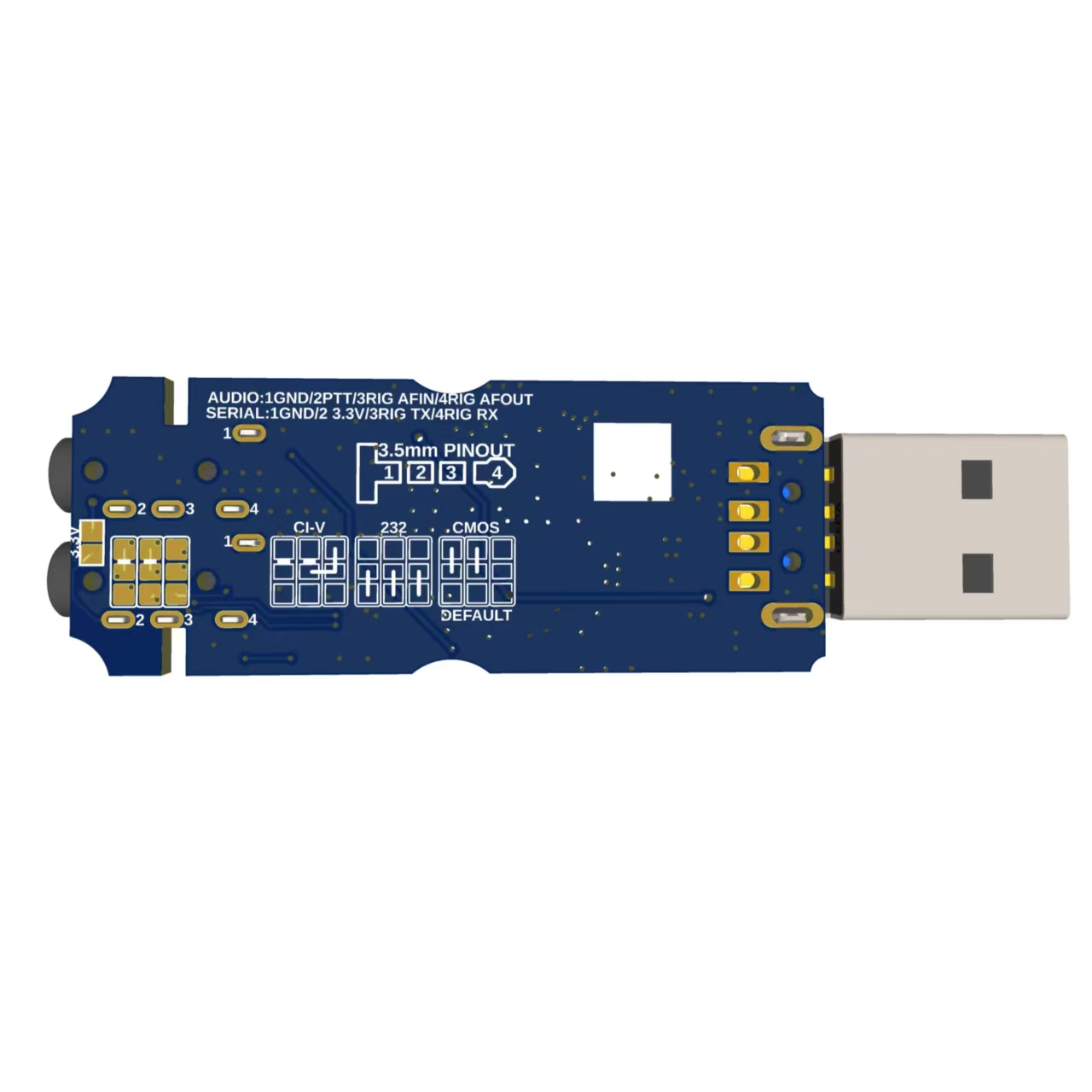 USB2RIG V2 Scheda audio e interfaccia seriale per stazioni radio basate su computer che supportano RTS PTT e uscita 3.3V USB2RIG V2 Scheda audio e interfaccia seriale per stazioni radio basate su computer che supportano RTS PTT e uscita 3.3V