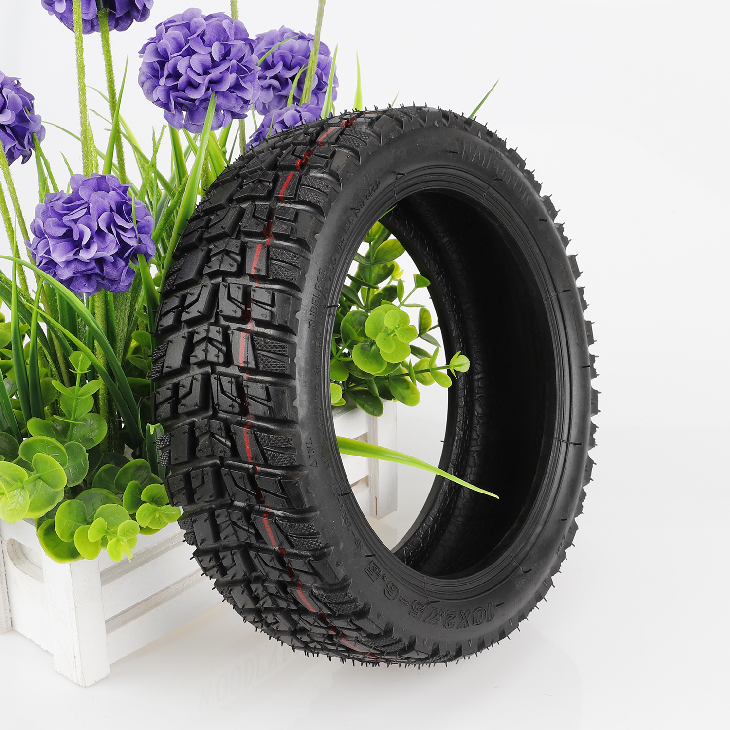 10 Inch 10x2.75-6.5 Vacuum Off-Road Tire For Speedway 5 Dualtron 3 Electric Scooter Tubeless Off-road Tire