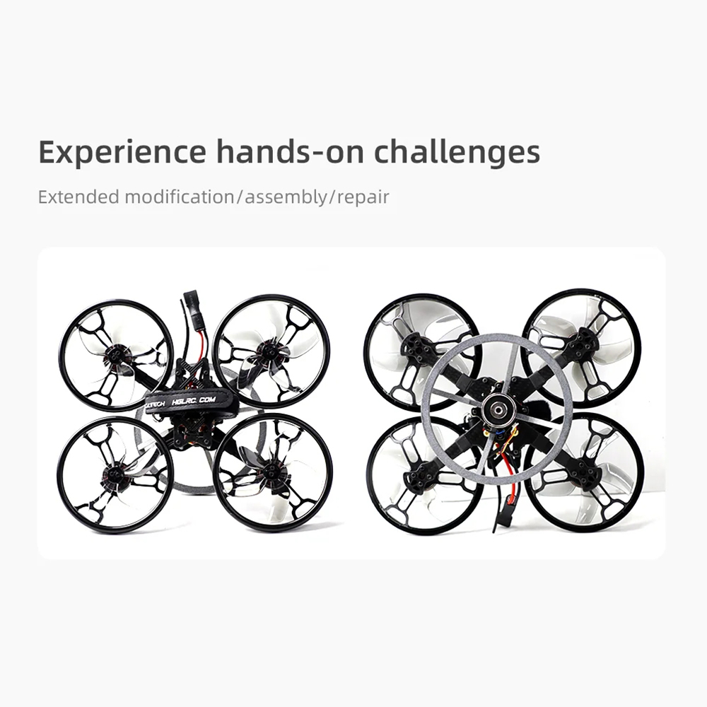 HGLRC Carry30 Logistics Transport 3 Inch Cinewhoop FPV Racing Drone ELRS BNF with Zeus F722 Mini FC 28A ESC