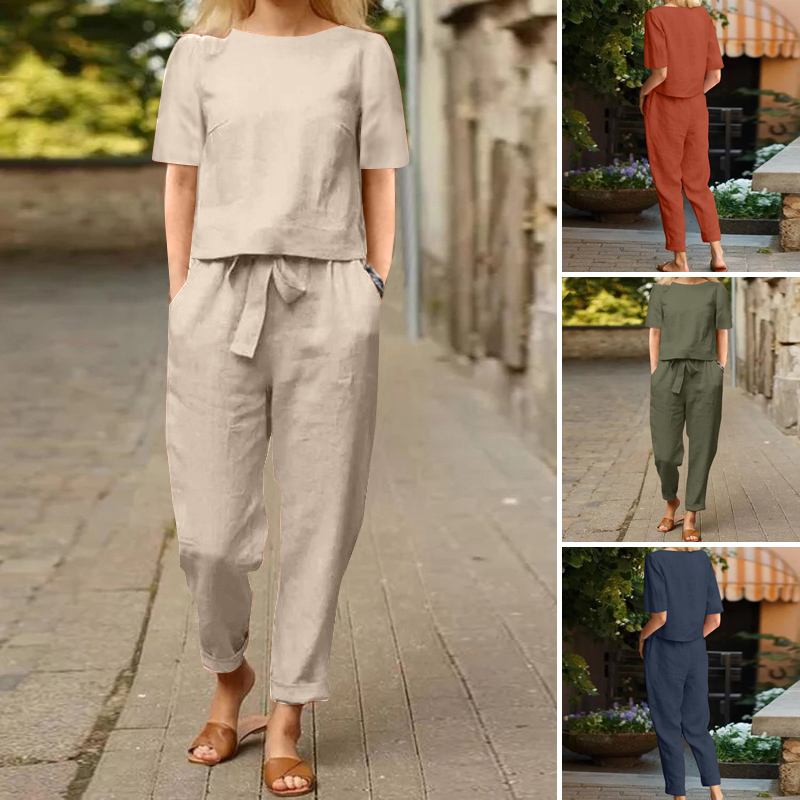 AT LAST & CO ツータック リネン linen 32 AT LAST & CO ツータック リネン linen 32