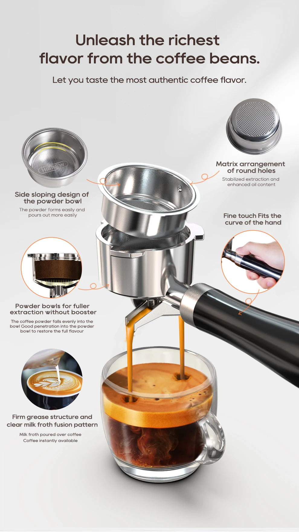 EU Direct] HiBREW H10B エスプレッソマシン & G7 コーヒー