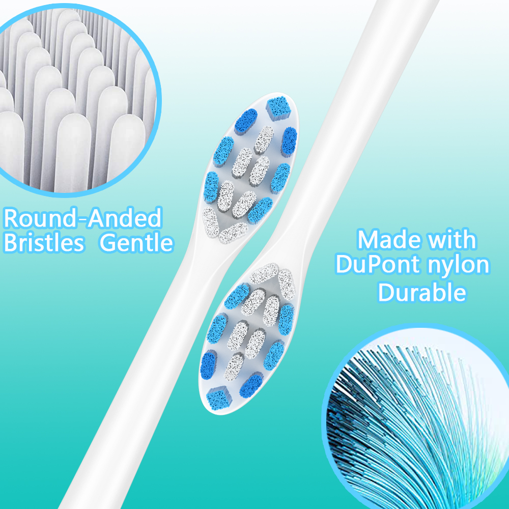 4PCS Electric Toothbrush Head Replacement Head Suitable for Philips Series Electric Toothbrush