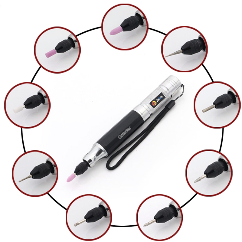 Mini Electric Grinder Tool Set USB Charging Grinding Machine for Carving Wood Punching Metal Grinding Polishing