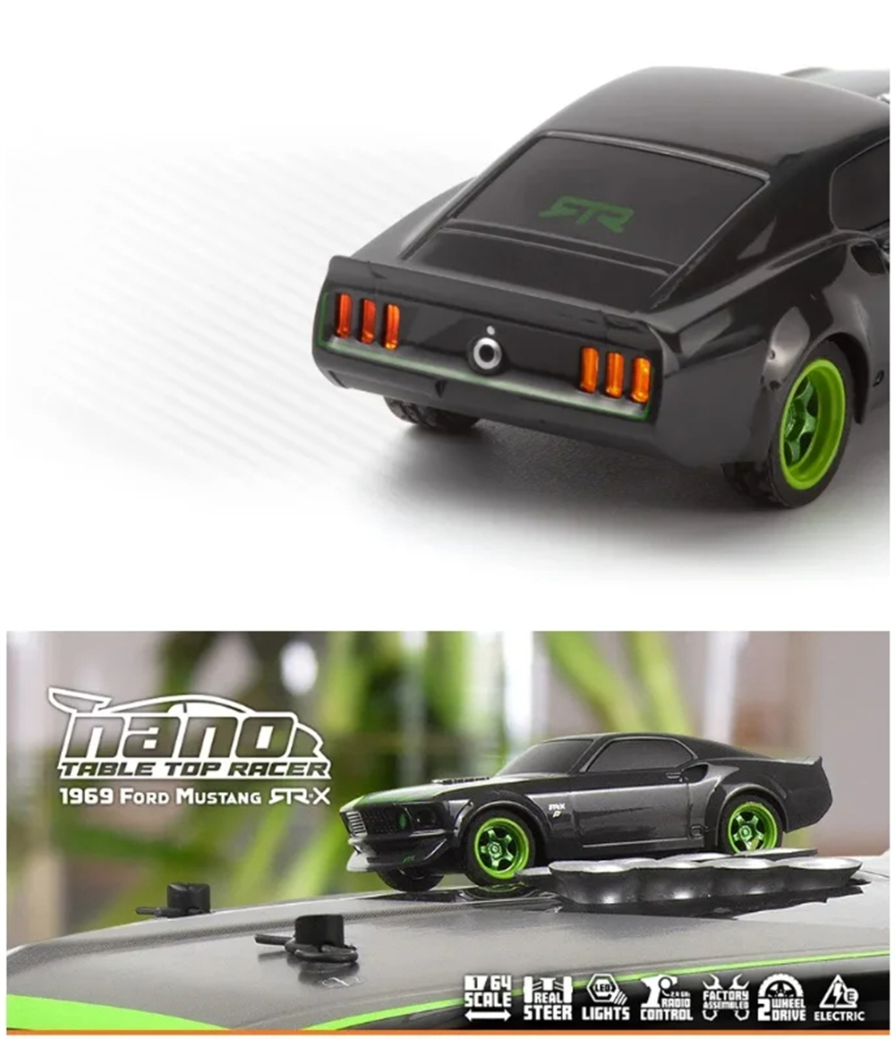 HPI 160980 1/64 2WD 2.4G Drift RC Car Nano TTR Mustang Geunine Authorization Vehicle Models RTR