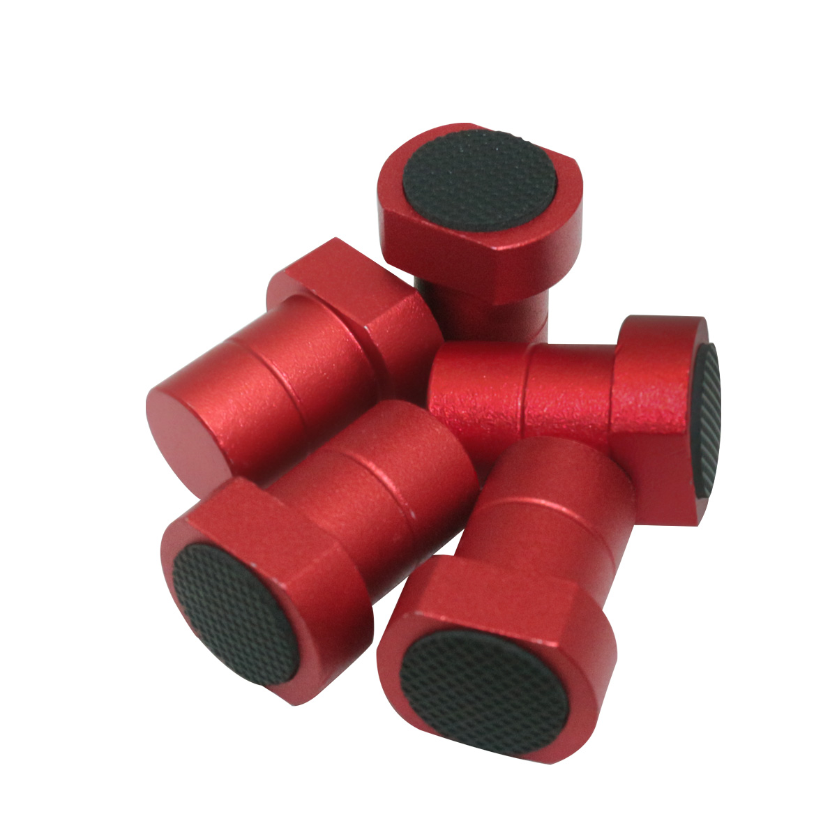 19/20mm Woodworking Bench Dogs Aluminum Alloy Red Anti-Slip Quick Release for T-Track Planing and Positioning Plug