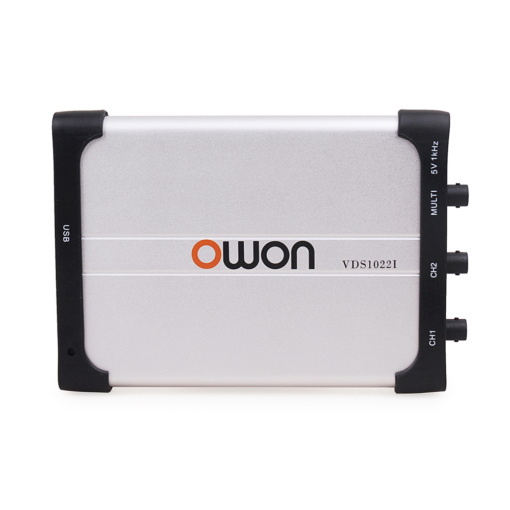 OWON VDS1022I VDS1022 Virtual PC Digital Storage Oscilloscope 100Msa/S 25Mhz Bandwidth Handheld Portable USB Oscilloscopes