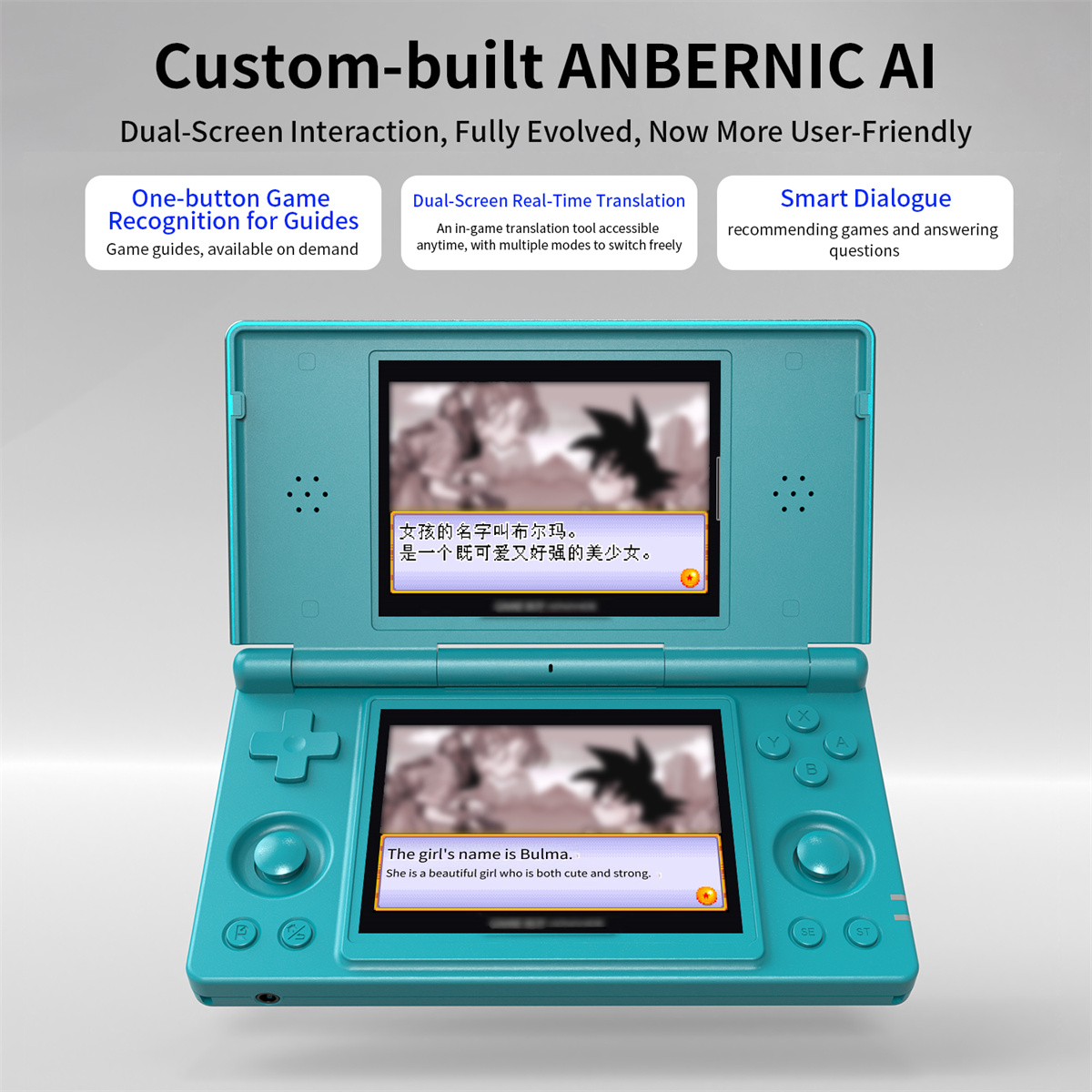 256G] Anbernic RG DS ハンドヘルドゲームコンソール 9000以上のゲーム