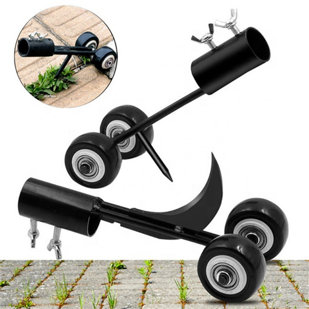 Portable Gap Weeder Grass Trimmer Adjustable Length Weed Weeding Lawn Weed Remover No Need To Bend Down Gardening Mowing Tool