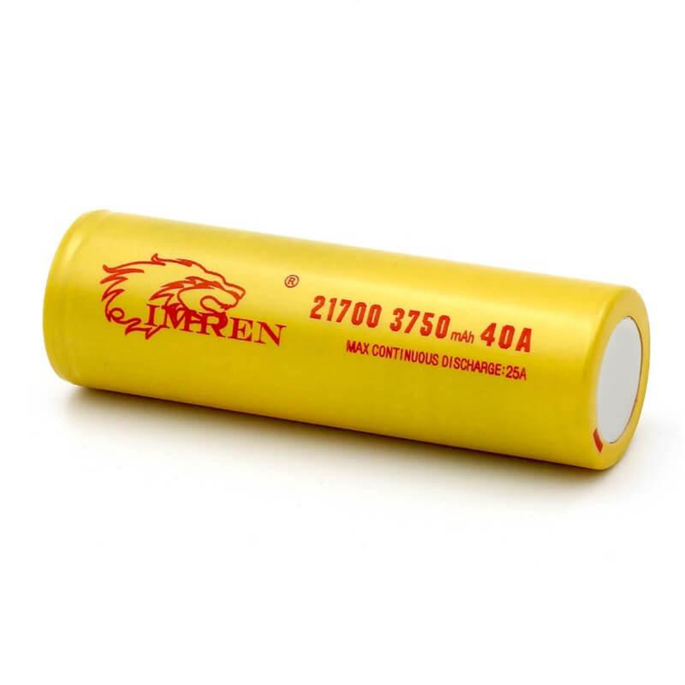 [USA Direct] 10/20/40Pcs IMREN 40A High Power 21700 Battery 3750mah Rechargeable Lithium-ion Cells For Flashlights E-bike E-scooter RC Toys Home Tools