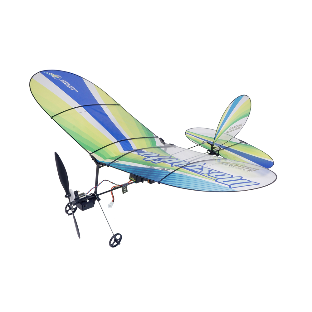 Dancing wings hobby e43 mosquito 360mm wingspan slow flyer indoor mini rc airplane pnp with dsmx/2 rx & tx combo 