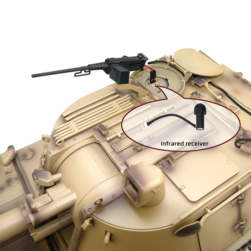 Tongde Model M2109 M109A2 1/16 2.4G RC Tank Loud Speaker Battle Shooting RC Car Vehicle Models RTR Toys