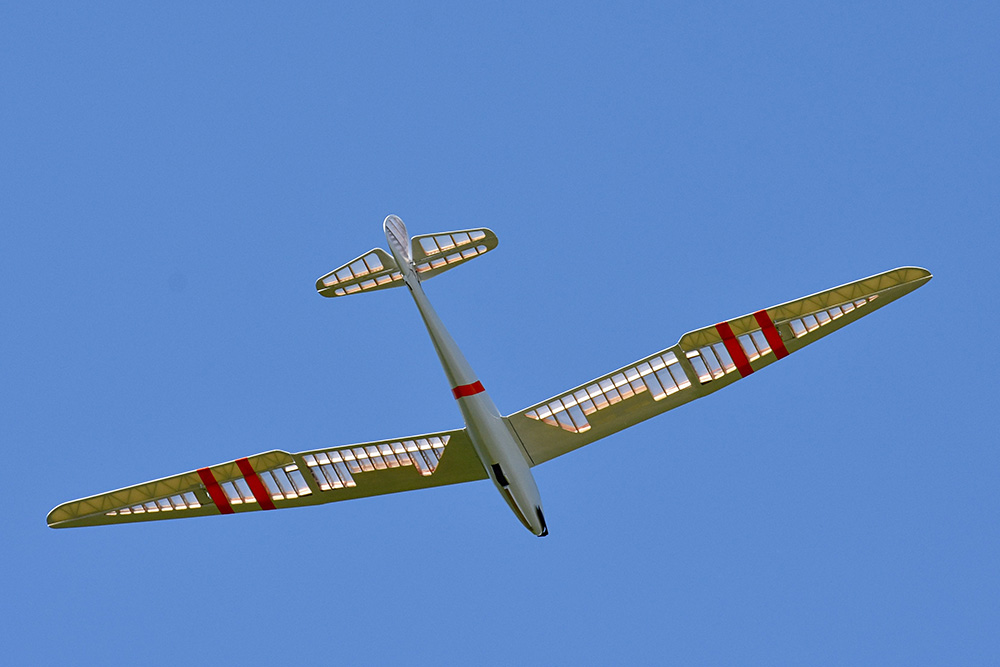 Tony Ray's Aero Model Minimoa 2844mm Wingspan Balsa Wood RC Airplane Glider KIT