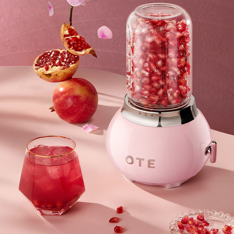 [EU Direct] OTE Portable Smoothie Blender Single Bullet Blender Easy To Clean BPA Free Blender for Shakes and Smoothies