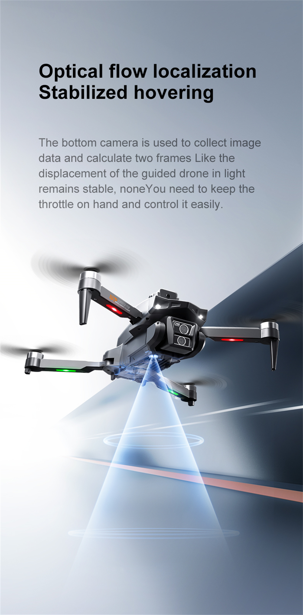 PJC LU30 GPS 5G WiFi FPV with 5.9inch LCD Screen Controller 720P HD Dual Camera Servo Gimbal 360° Obstacle Avoidance Brushless Foldable RC Drone Quadcopter RTF