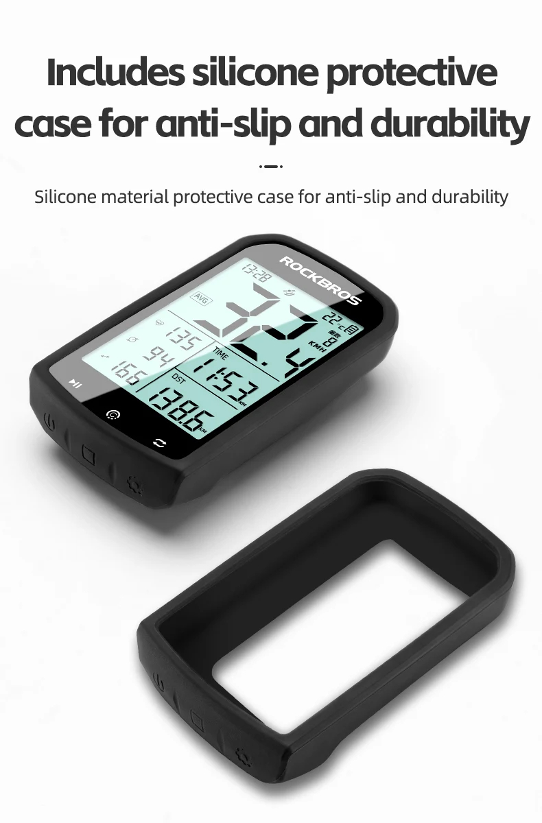 ROCKBROS Bicycle Computer ANT+ Cadence Speed Sensor Waterproof GPS Globe Cycling Garmin Bryton XOSS Speedometer Bike Accessories - 18