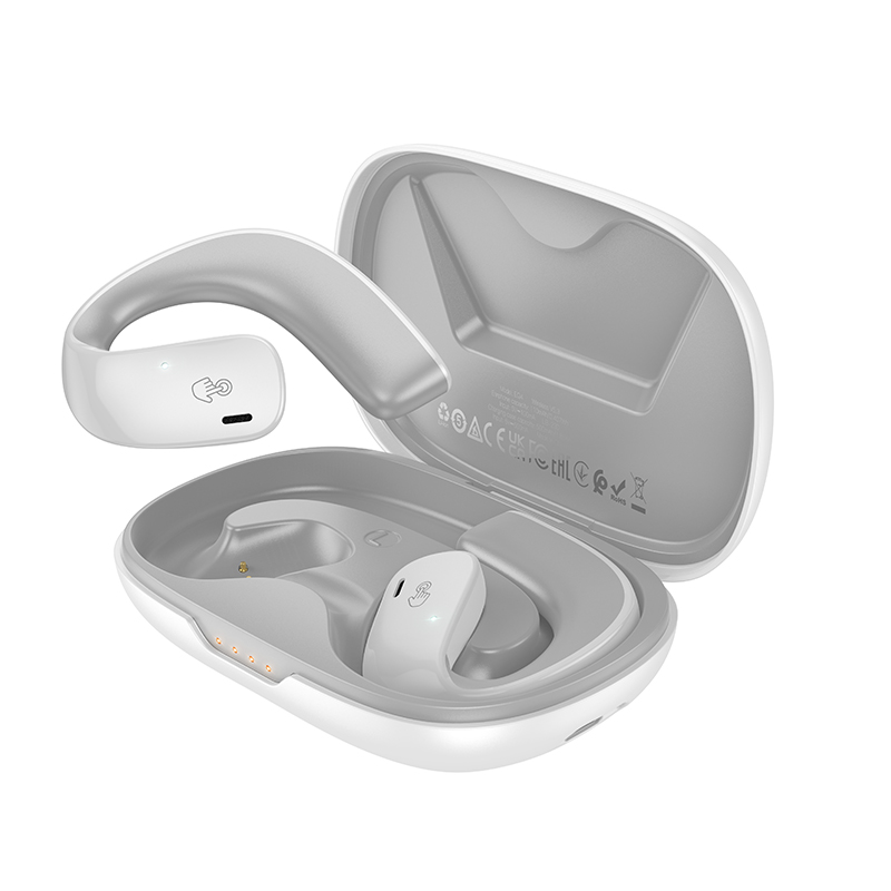 HOCO EQ4 TWS bluetooth 5.3 HiFi Stereo 500mAh Battery IPX4 Waterproof Earhooks Sports Headphone with Mic