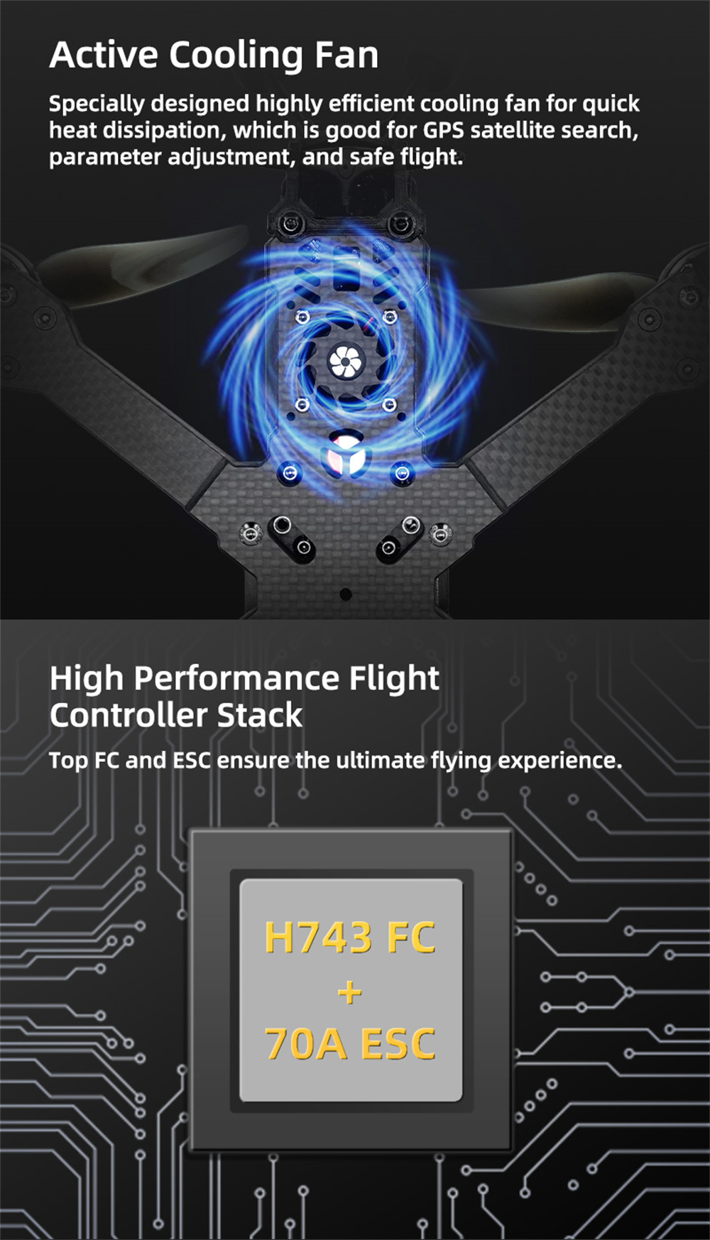 SEQURE SQFPV Heison V2 5X 5D Freestyle 5 Inch 6S 8S Cine FPV Racing Drone with M10 GPS DJI O4 Pro Air Unit Digital HD System