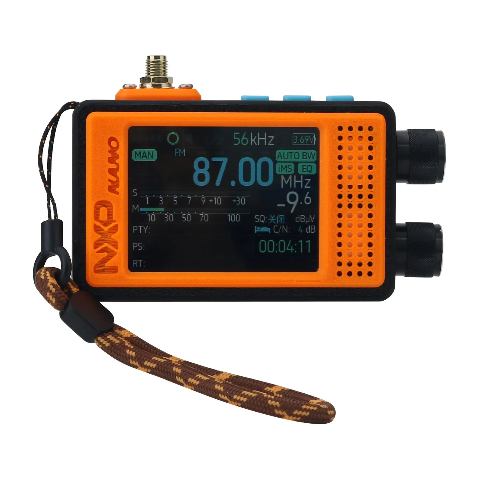 HamGeek NXP-NANO ポータブル 65-108MHz FMラジオ受信機 TEF6686+ESP32 HamGeek NXP-NANO ポータブル 65-108MHz FMラジオ受信機 TEF6686+ESP32